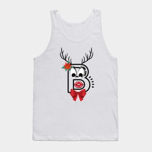 DEER B Letter Tank Top